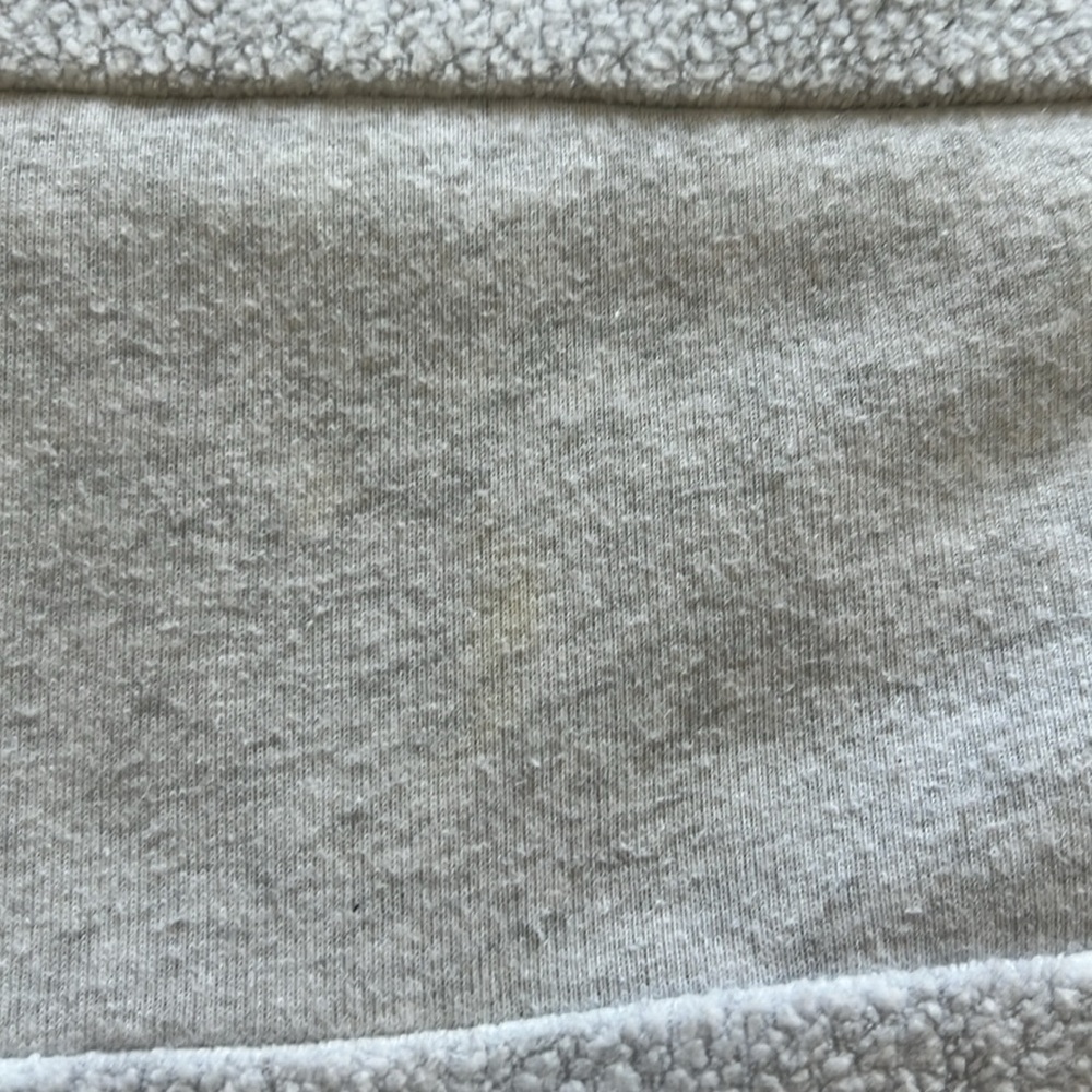 Women’s GAP Light Gray Striped Sweatshirt - Picture 7 of 7